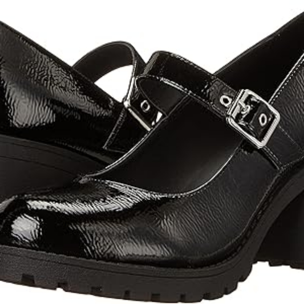 Mary Janes Heels Dirty Laundry Black Buckle